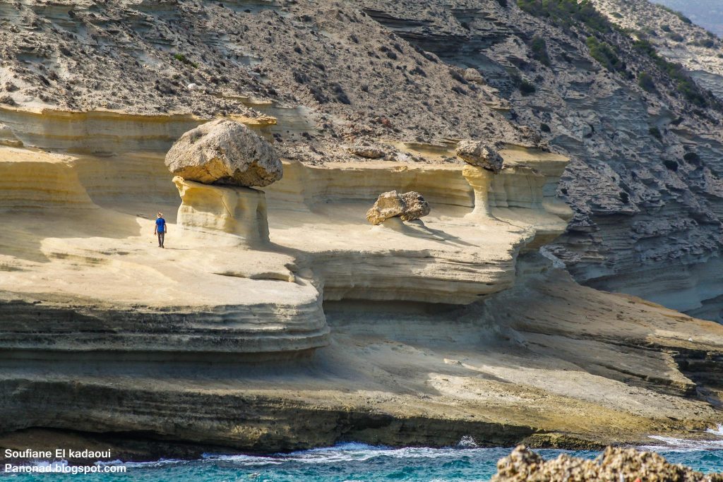 Cara Blanca beach in Morocco