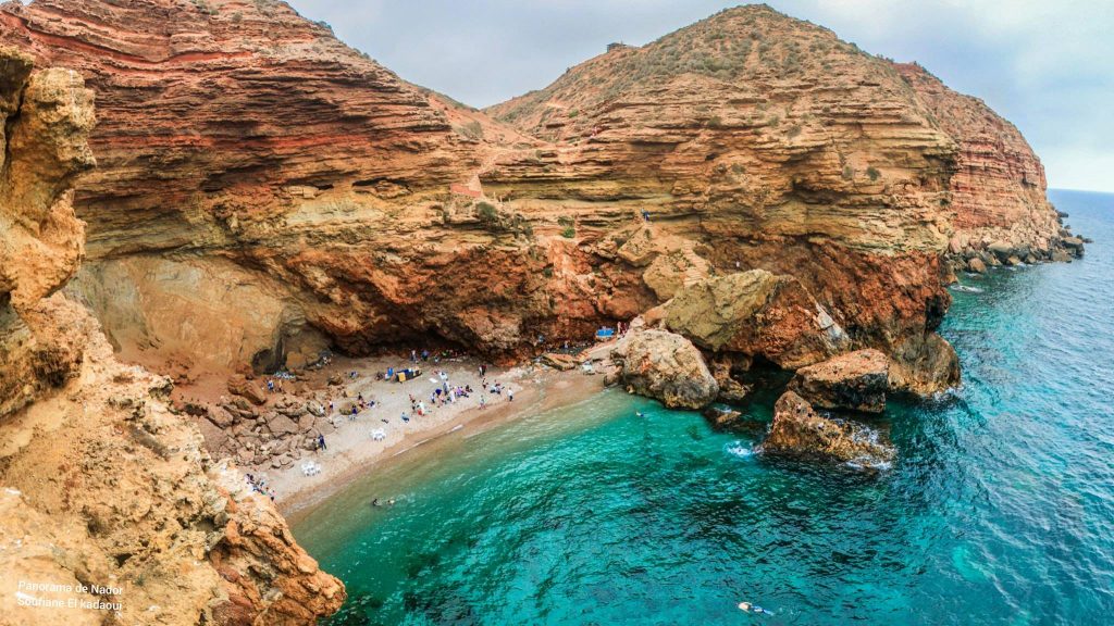 Chaabi beach in Morocco