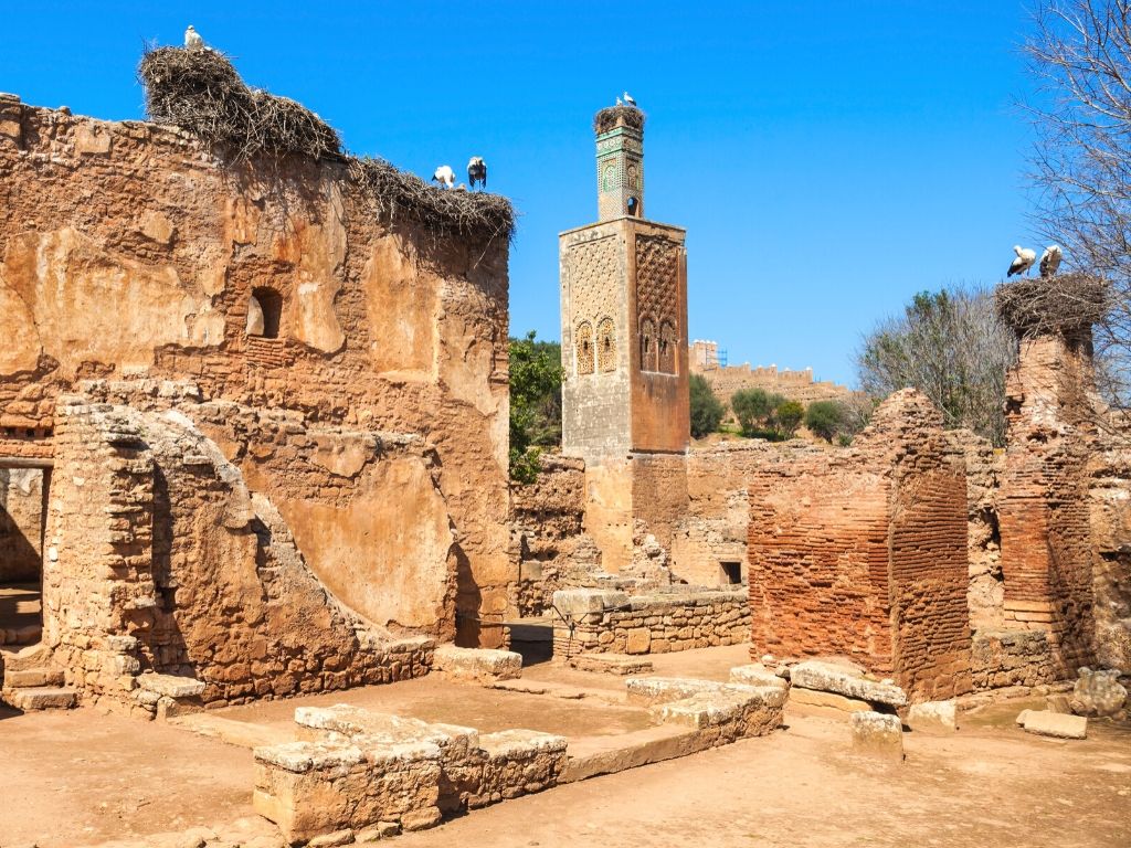 Chellah Archaeological site Morocco