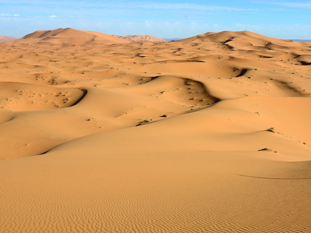 Erg Chebbi Dunes in Morocco