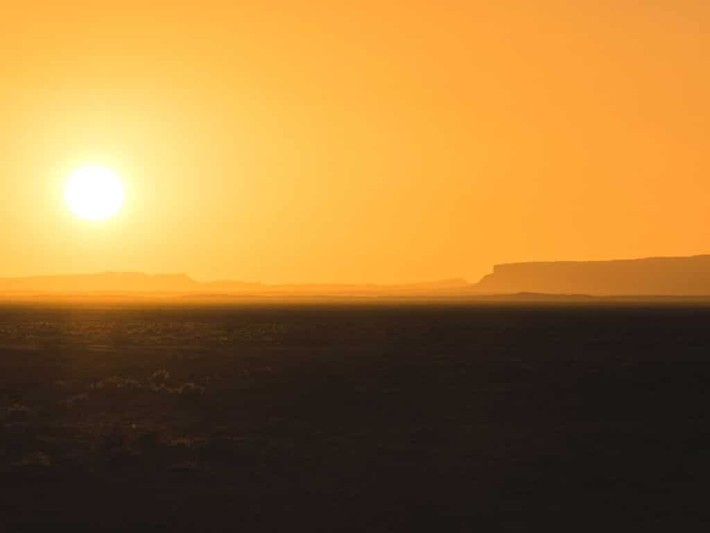 Iriqui National Park in Morocco