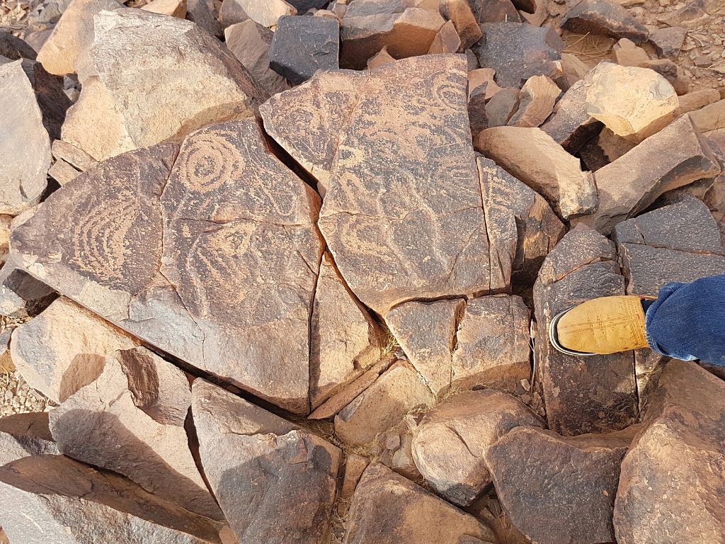 Jbel Adad Rock Art in Morocco