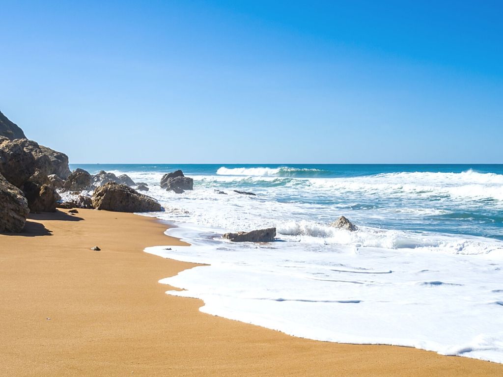 Safi beach in Morocco