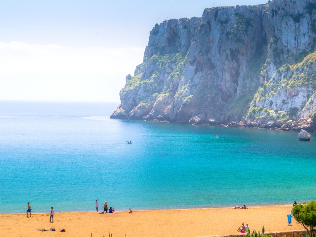 Saidia beach in Morocco