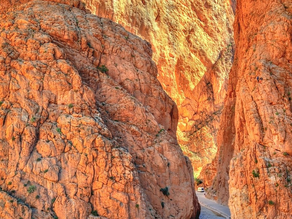 Todra Gorge canyon in Morocco