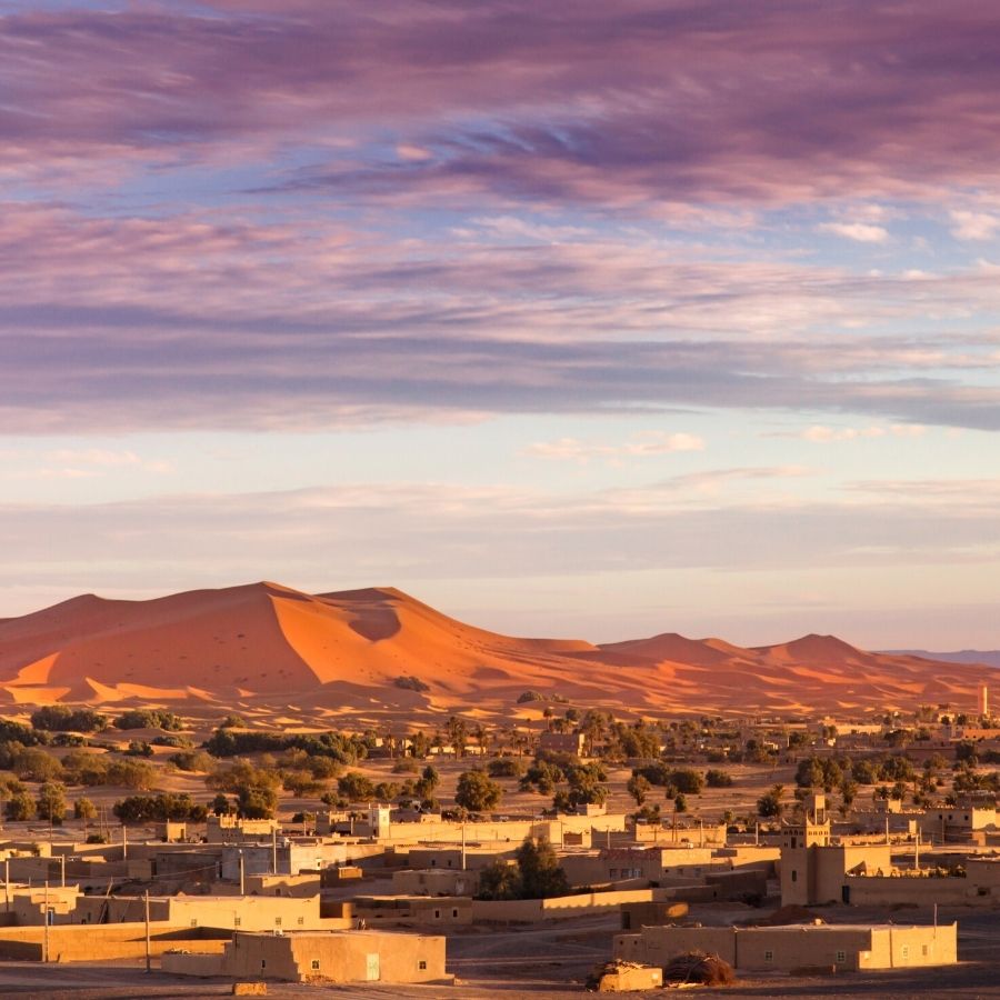 Erg Chebbi Dunes in Morocco